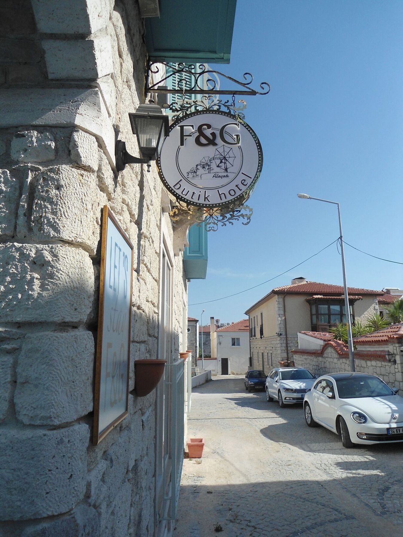 F&G Butik Hotel Алачати Экстерьер фото